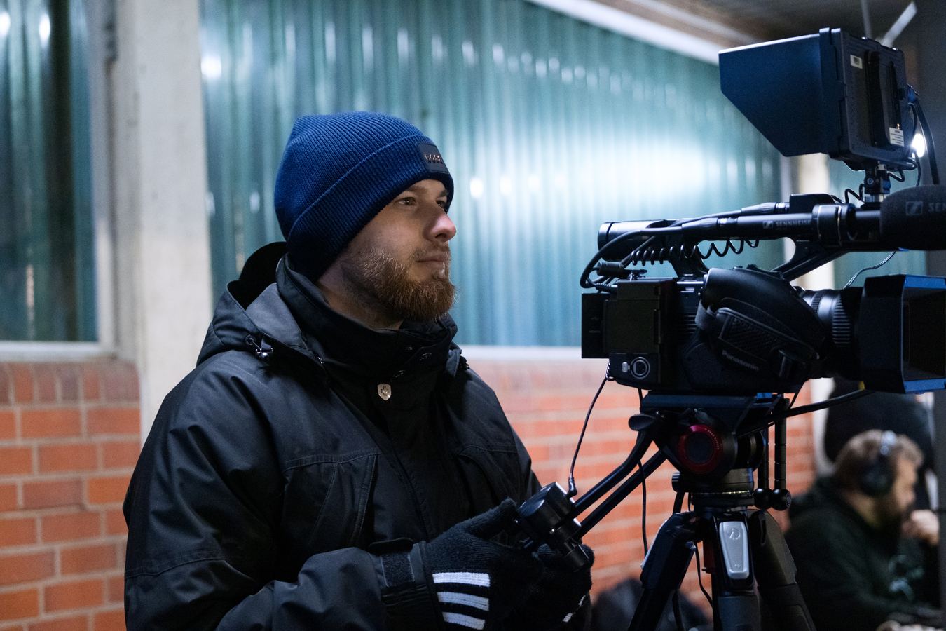 Henning Meyer an der Kamera